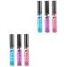 Didiseaon 6 Pcs Makeup Mascara Women Mascara Eyelash Mascara Extension No Smudge Shrimp Skin Miss