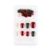 dijiusidy False Nail Perfect Matching Simple to Wear Fingernail Full Coverage Press Type Strong Viscosity Adjustable Paster Type 7 F741 Type 7 F741