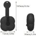 Powder Puff Holder - Silicone Case for Powder Puff Soft with Buckle Small Storage Box for Bracelet Cotton Pad Powder Puff Jewelry Tosier Black - Buy Online on GoSupps.com