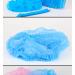 COOBL 100 PCS Disposable Blue Bouffant Caps - Anti-Dust Hair Net for Hospital, Salon, Catering & Laboratory - Buy Online on GoSupps.com