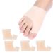 Bunion Toe Corrector 2 Pairs Elastic Breathable Toe Separator Correction Tool Hallux Valgus Bunion Corrector for Women and Men(1#)