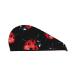 Beautiful Red Ladybug Microfiber Hair Towel Soft Super Absorbent Hair Towel Wrap for Women Coral Velvet Quick Dry Hair Cap for Long Curly and Thick Hair