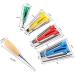 Yosoo Fabric Bias Tape Maker Awl Kit Set - Sewing Quilting Binding Tool Guide Strip - 6/12/18/25mm - 6pcs - Buy Online on GoSupps.com