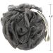 MainBasics Charcoal Bath Loofah Sponge Set of 3 - Exfoliating Shower Poufs - Buy Online on GoSupps.com
