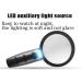 LED Illuminated Hand-held Magnifier Portable Reading Aid Magnifier 30X High Definition Lens for Reading Inspection Welding Needlework Repair Hobbies and Crafts Good Times - Buy Online on GoSupps.com