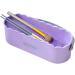 Makeup Brush Drying Rack 4 in 1 Multipurpose Makeup Brush Cleaning Bowl Makeup Brush Cleaning Mats Drying Rack Basket Makeup Tool Drying Rack for Brush Eyeliner Pencil Art Purple - Buy Online on GoSupps.com