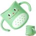 Kids Toothbrush Cup - Cartoon Dinosaur Brushing Cup | Double Handle Tooth Brushing Supplies for Children Boys and Girls Riastvy Green - Buy Online on GoSupps.com