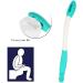 Bottom Wiper Long Handle Reach Comfort Self-Wipe Bathroom Toileting Aid Bottom Wiper Holder Toilet Paper Tissue Grip Self Wipe Aid Helper - Buy Online on GoSupps.com