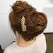 Yean Leaf Bridal Hair Comb - Gold Wedding Headpiece for Women and Girls - Buy Online on GoSupps.com
