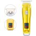 Premium Gold Electric Hair Cutter Tool with LCD Display - Oil Head Barber Clipper & Pusher for Precision Styling - International Shipping Available - Buy Online on GoSupps.com