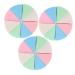 HAPINARY 3 Sets Triangular Sponge Puff Makeup Sponge for Foundation Cosmetics Sponge Wedge Women Cosmetic Supply Wedge Shape Makeup Sponge Makeup Supplies Makeup Pads Latex Sponge Puff