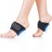 Hilph copper foot vault bandages Plantar fasciitis pain bandage foot bandage midfoot compression padded bandages for pain relief and wound flat feet heel spur high vault (1 pair) gel