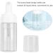 Empty Bottle Portable Mousse Foaming Empty Bottle Foaming Containers Refillable Sample Storage Bottle Compact Travel Size 100ml (WeiÃ (Pumpenkopf)) - Buy Online on GoSupps.com