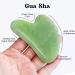 Gua Sha & Jade Roller Set | Quartz Facial Massager for Wrinkles Puffiness & Muscle Tension Relief | Green Skin Care Tools for Women | International Shipping Available - Buy Online on GoSupps.com