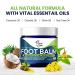 Tea Tree Oil Foot Balm - Antifungal Athletes Foot Care for Dry Feet - Moisturizing Cream for Cracked Heels, Callus & Toenail Fungus Treatment - Ringworm Relief - 2oz (Pack of 2) - Buy Online on GoSupps.com