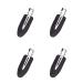 4 pieces No Bend Hair Clips No Crease Hair Clips Makeup No Bned Hair Clips for Hair Styling and Makeup Application