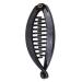Black Vertical Lentils Banana Clip Hairpin - Sturdy & Durable Hair Accessory - Buy Online on GoSupps.com