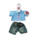 Build Your Bears Wardrobe Teddy Bear Clothes fits Build a Bear Teddies Dog Denim Outfit (blue)