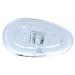 2 pairs (4 pieces) nose pads/glasses pads - silicone screw system various sizes (drop 13mm) 4 pieces (1 pack)