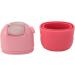 Ice Face Roller Facial Beauty Ice Roller Skin Tightening Silicone Jadestone for Skin Care (Pink) - Buy Online on GoSupps.com