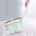 Spin Mop Stainless Steel Space Saving Rotating Bucket Set with Drain Hole for Home Kitchen Floor Cleaning Smooth Sailing - Buy Online on GoSupps.com