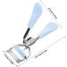Eyelash Curler with Built-in Comb | Professional Eyelashes Accessory for All Eye Shapes - Blue - Buy Online on GoSupps.com