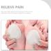 Shop Healeved Metatarsal Cushions - 2 Pairs Felt Forefoot Pads for Women | Gel Ball of Foot Support | Non-Slip Stickers - Buy Online on GoSupps.com
