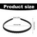 NTRUXZP 2 Pieces Simple Hair Bands Colorful Non-Slip Smooth Plastic Headbands with Teeth Headbands for Sports Jogging Bathing and Makeup for Women and Girls - Buy Online on GoSupps.com