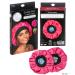 The Original Jenny CAPP Double Satin Cap Reversible Satin Bonnet for Sleeping Comfort Fit Band Luxury Satin Sleep Cap Fuchsia
