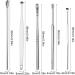 Xinsany 6Pcs Set Stainless Steel Ear Wax Remover Pickers - Earpick Curette Cleaner Spoon for Ear Care - Buy Online on GoSupps.com