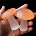 Natural Crystal Rough Natural Selenite Mushroom Figurine Hand Carved Quartz Polished Mushroom Crystal Stone Crafts Home Decoration Gift Rose - Buy Online on GoSupps.com