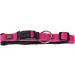 Hunter Neoprene Vario Plus Neck Dog Collar - Padded Nylon Raspberry/Black Size S - Premium International Shipping - Buy Online on GoSupps.com
