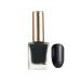 Black Nail Polish Matte Nail Polish 7 Days Lasting Quick Dry Nail Varnish Gel in Non Toxic Eco Friendly Water Based Formula/Odorless & No Need Cured Black Nail Paint for Women Winter Christmas (10ML)