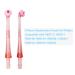 Pink Flosser Replacement Tips for Philips Sonicare AirFloss - 2PCS - Buy Online on GoSupps.com
