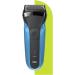 Braun Series 3 310BT Electric Razor for Men - 3-in-1 Trimmer Rechargeable Wet & Dry 30-Min Run Time Black/Blue - Ideal Beard Grooming Tool - Buy Online on GoSupps.com