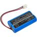 Replacement Battery Compatible with Promax 8 Premium 8 Premium CATV Analyser Part Number: CB-076 3400mAh/7.4V