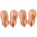 minkissy 6 Pairs Foot Softening Socks moisturizing Sleeves Floor Socks Silicone Socks Foot Care Heel Sleeve for Plantar Elastic Boat Socks Beach Socks SEBS Socks Protection Jacket - Buy Online on GoSupps.com
