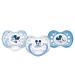 Set of 3 pacifiers anatomical day and night Mickey +18 months
