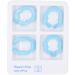 4pcs Dental Resin Clamping Ring Separator Ring Sectional Contoured Metal Matrices Holder Fixed Clamp - Buy Online on GoSupps.com