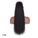 24 Inch Natural Long Yaki Curly Drawstring Ponytail Extension for Black Women - Clip in Hairpiece (1B) - Buy Online on GoSupps.com