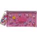 Sanrio Characters Flat Vinyl Glitter Pouch 2010 cm Zipper Pen Accessories Case Bag (Fancy)
