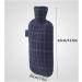 Olotu Classic Scottish Style Hot Water Bottle - 2L Blue Pain Relief & Comfort - Buy Online on GoSupps.com
