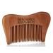 Bart Comb - Wooden Beard Comb by Benjamin Bernard | High Quality Antistatic & Perfect for Beard Oil | 9x5 cm - Buy Online on GoSupps.com