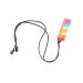 Baby Teething Necklace: Colorful Silicone Pendant for Gum Massage and Sensory Stimulation (Orange) - Buy Online on GoSupps.com