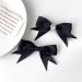 Hair Barrettes for Women Women Black Bow Hair Clip Side Edge Clip Headpiece(2pcs) - Buy Online on GoSupps.com