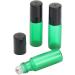 LEDDP Green Essential Oil Roll-On Glass Bottles | Perfect for Aromatherapy & Essential Oils - Buy Online on GoSupps.com