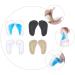 4 Pairs Kids Arch Support Insoles - Flatfoot Corrector Ball of Foot Pads for Orthopedic Comfort - Buy Online on GoSupps.com