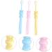 Beaupretty 6 Pcs Children's Soft Bristle Manual Toothbrush Set - Cartoon Oral Care Tools for Kids - Buy Online on GoSupps.com