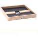 Birds Choice 4x4 Post-Mount Seed Catcher Platform - Recycled Pole Topper with Two Removable Seed Trays - Taupe - Buy Online on GoSupps.com