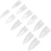 Artificial Nail Tips Set Various Sizes Breathable Ultra Thin Clear Easy to Color Fake Nail Tips for Salon Use (07#) - Buy Online on GoSupps.com